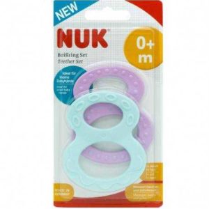 NUK 2 ANNEAU DE DENTITION FORME 8