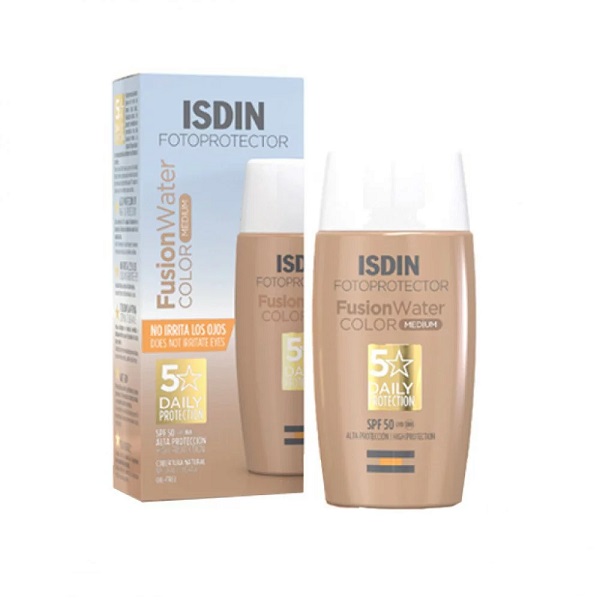ISDIN FOTOPROTECTOR FUSION WATER COLOR MEDIUM SPF 50, 50ML