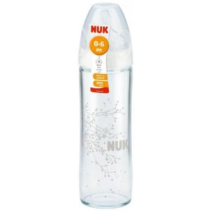 NUK BIBERON VERRE BLEU 240ML