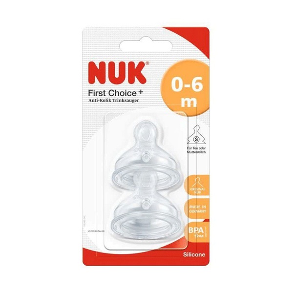 NUK TETINE COL LARGE 0-6M