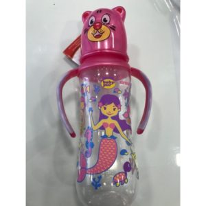 BABY PUR BIBERON PLASTIQUE AVEC ANSE AMO 250 ML