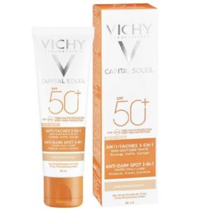 VICHY CAPITAL SOLEIL CRÈME ANTI-TACHES TEINTÉ 3 EN 1 SPF 50+ 50ML