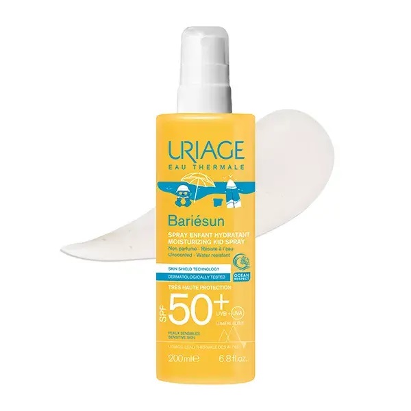 BARIÉSUN Spray Solaire Hydratant Enfant SPF50+ Sans Parfum 200ml