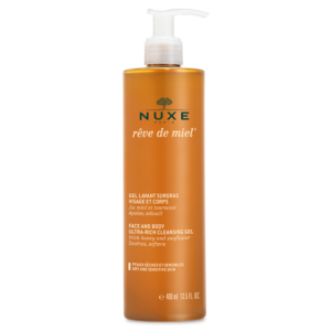 NUXE GEL LAVANT SURGRAS VISAGE ET CORPS RÊVE ET MIEL 400ML