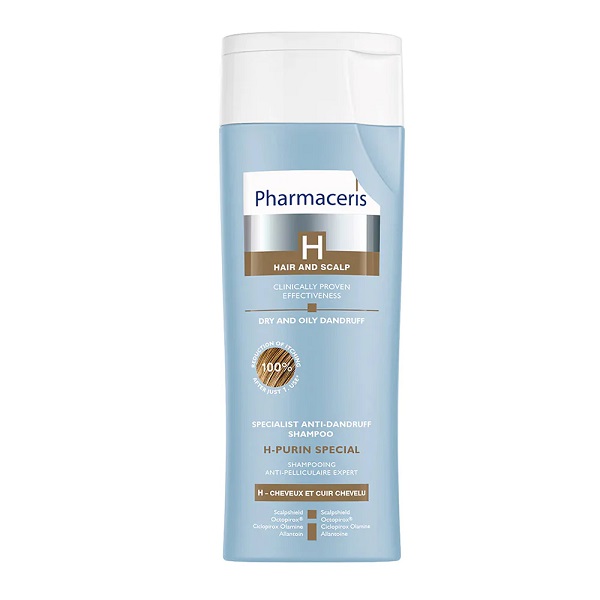 PHARMACERIS SHAMPOOING ANTIPELLICULAIRE H-PURIN 250 ML