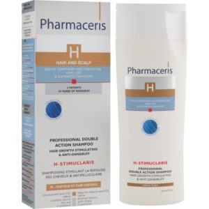 PHARMACERIS SHAMPOING H STIMUCLARIS DOUBLE ACTION ANTI CHUTE & ANTI PELLICULAIRE 250 ML