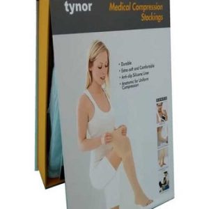 Bas de compression médical au genou (paire) Tynor I-67 - i68