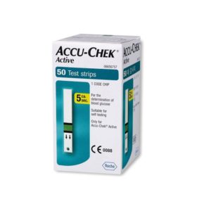 ACCU CHEK ACTIVE BANDELETTES B 50