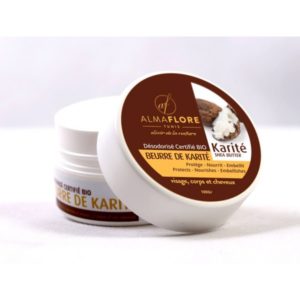 ALMAFLORE BEURRE DE KARITE 100G