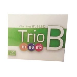 Trio B vitamines B1 B6 et B12