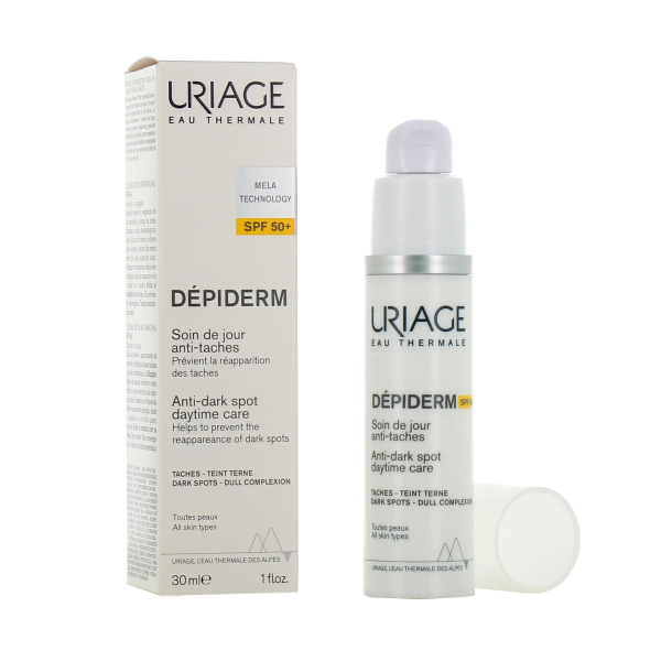 URIAGE DEPIDERM SOIN DE JOUR ANTI TACHES SPF50 30ML