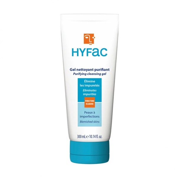HYFAC GEL NETTOYANT DERMATOLOGIQUE  VISAGE ET CORPS 300ML