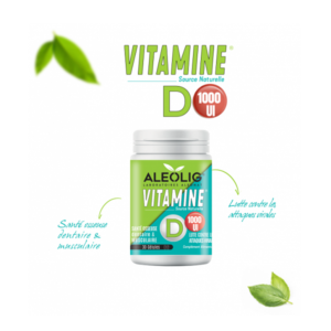 Aleolig Aleonat Vit D 1000 UI Gélules Boite De 30