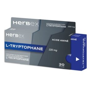 HERBEX L-TRYPTOPHANE 220 MG 20 GELULES