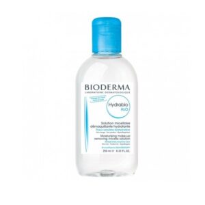 BIODERMA HYDRABIO H2O SOLUTION MICELLAIRE DEMAQUILLANTE HYDRATANTE PEAUX SENSIBLES 250ML