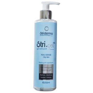 STRI.Gel nettoyant Peau grasse Matifiant Purifiant 250 ML