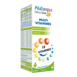 PEDIAKIDS MULTIVITAMINES POMME 150ML