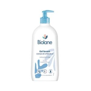 BIOLANE GEL CORPS ET CHEVEUX 2 EN 1, 350ML
