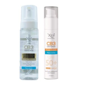 XEN CB3 ROUTINE PEAU SECHE NETTOYANT + PROTECTION
