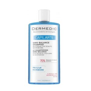 DERMEDIC CAPILARTE SHAMPOOING SEBU-BALANCE POUR CHEVEUX GRAS 300ML