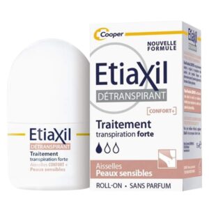 ETIAXIL DETRANSPIRANT CONFORT + AISSELLES PEAUX SENSIBLES 15ML