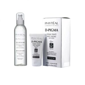 PHYTEAL DPIGMA ECRAN TEINTÉ BEIGE ECLAT SPF50+ 50ML + DPIGMA EAU MICELLAIRE A L'ALOE VERA 150ML OFFERTE