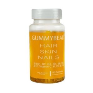 GUMMYBEAR Hair Skin et Nails, 60 Gummies