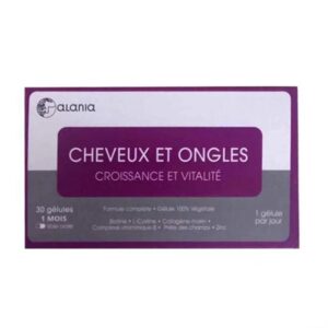 ALANIA CHEVEUX ET ONGLES CROISSANCE ET VITALITE 30 GELULES