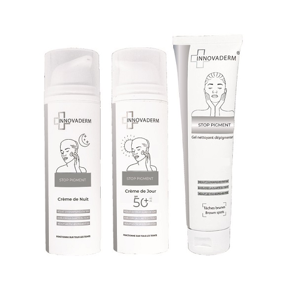 1 PACK INNOVADERM STOP PIGMENT ROUTINE COMPLET ANTI TACHE