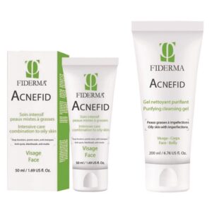 FIDERMA ACNEFID SOIN INTENSIF 50 ML + NETTOYANT 200 ML