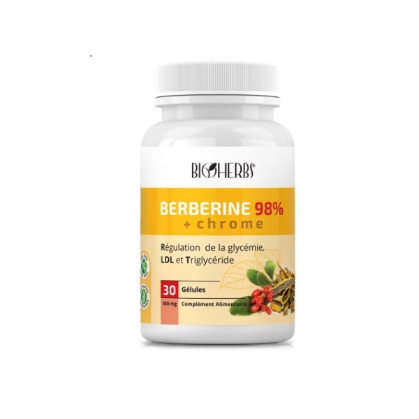 BIOHERBS Berbérine, 60 gélules