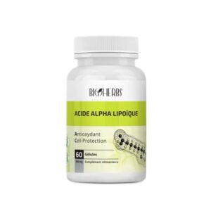 BIOHERBS ACIDE ALPHA LIPOÏQUE, 60 gélules