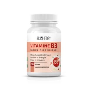 BIOHERBS VITAMINE B3 30 gélules