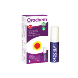 OROCHEM SPRAY MUCITES ORALES/ BLESSURES GINGIVALESSENSATION DE BRULURE 100% NATUREL