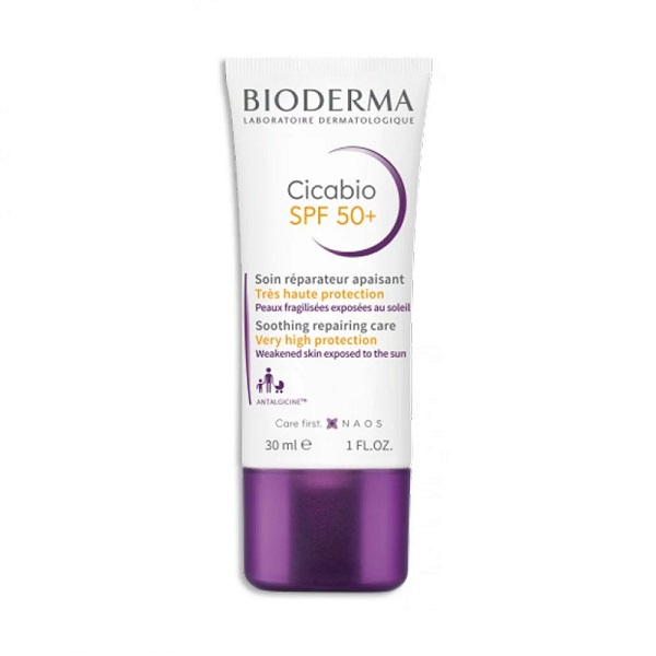 BIODERMA CICABIO SPF50+ SOIN REPARATEUR APAISANT 30ML
