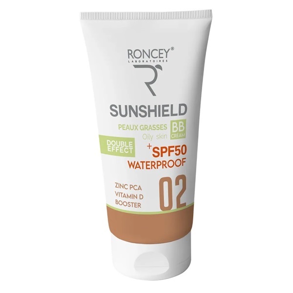 Roncey Ecran Peau Grasse SPF50+ Teinte 02 50ml