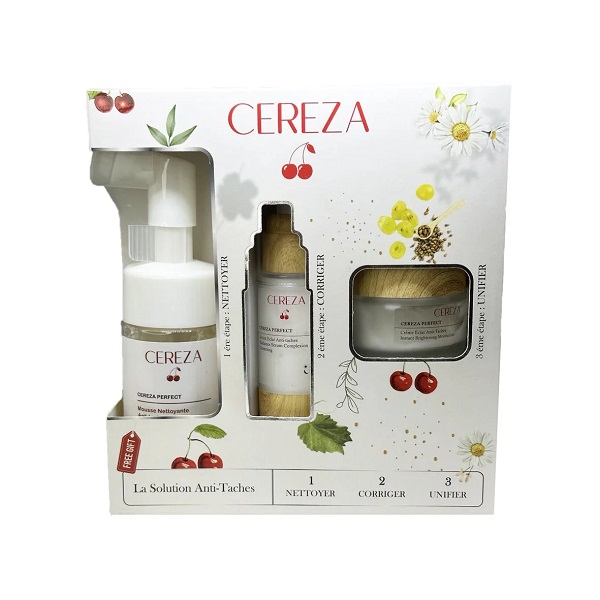 CEREZA PERFECT COFFRET SOIN +MOUSSE OFFERT
