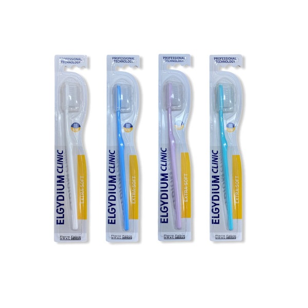 ELGYDIUM CLINIC BROSSE A DENTS EXTRA SOUPLE ELGYDIUM CLINIC BROSSE A DENTS EXTRA SOUPLE
