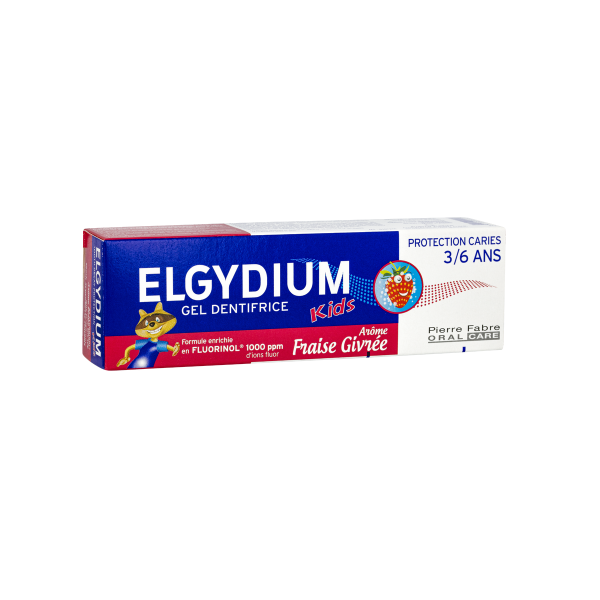 ELGYDIUM DENTIFRICE KIDS FRAISE GIVREE 50ML