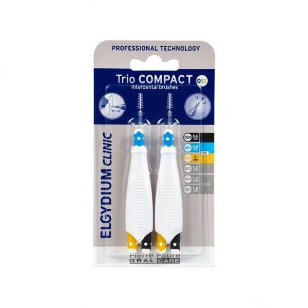 ELGYDIUM TRIO COMPACT BROSSE INTERDENTAIRE 012