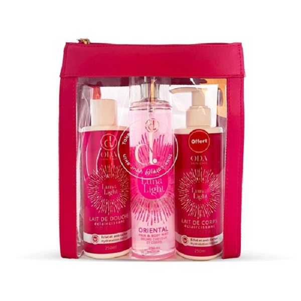 ODA COFFRET ORIENTAL LAIT DE DOUCHE+BRUME+LAIT DE CORPS (OFFERT)