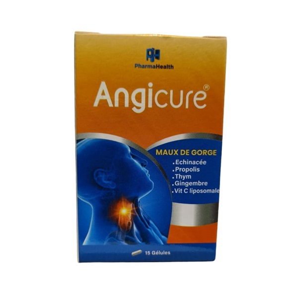 Angicure  MAUX DE GORGE 15 GELULES
