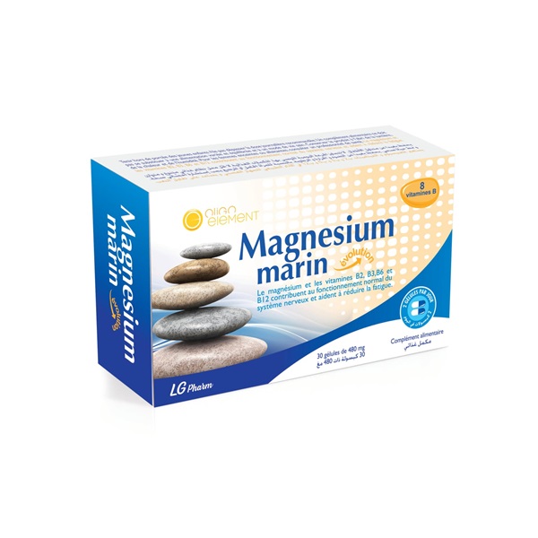 Magnésium marin Evolution Système nerveux