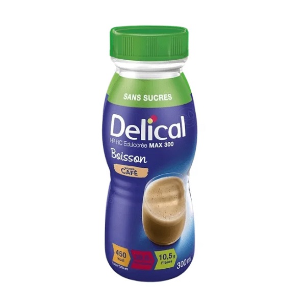 DELICAL Boisson Sans Sucre Café,200ml
