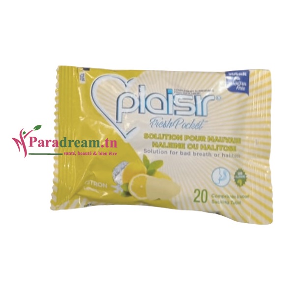 PLAISIR CITRON 20 COMPRIMES