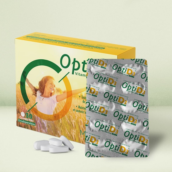 MEDIFLORE Opti D3 ,30 Comprimés