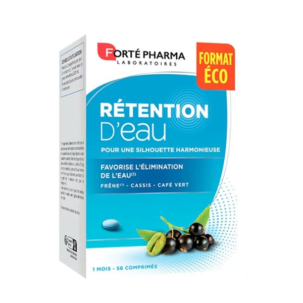 FORTE PHARMA RETENTION D'EAU 56 Comprimes
