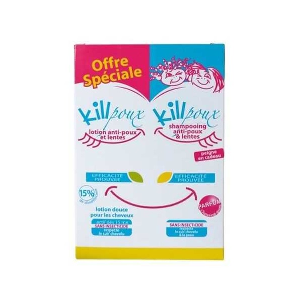 KILLPOUX PACK LOTION + SHAMPOOING