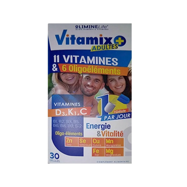 NATURALIUM VITAMIX PLUS 30 GELLULES