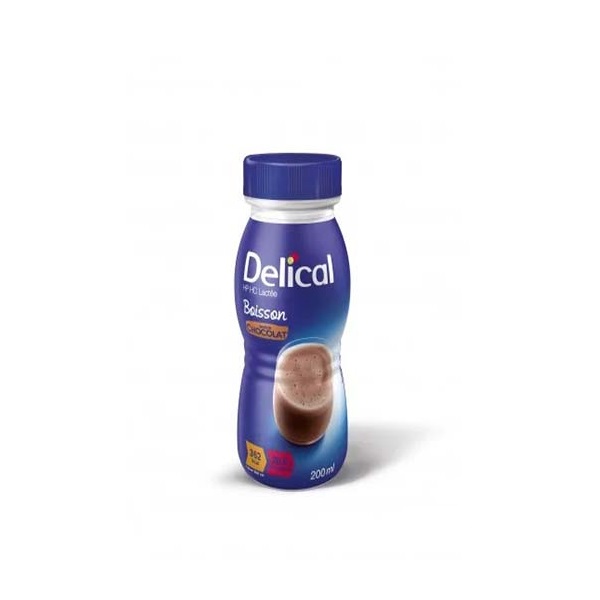 DELICAL Boisson Lactée HP HC Chocolat,200ml